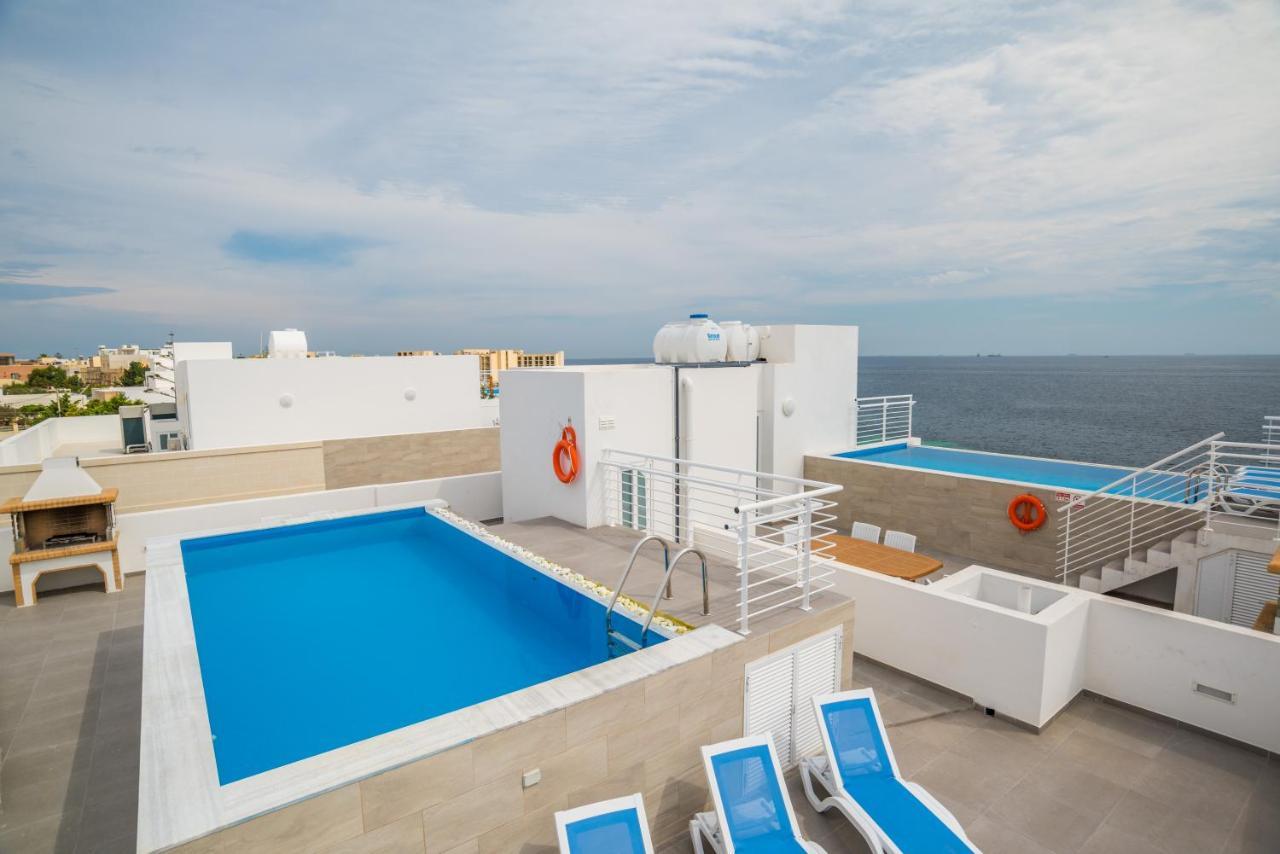 The Sea-Bank Villa Apartments Marsaskala Exterior foto