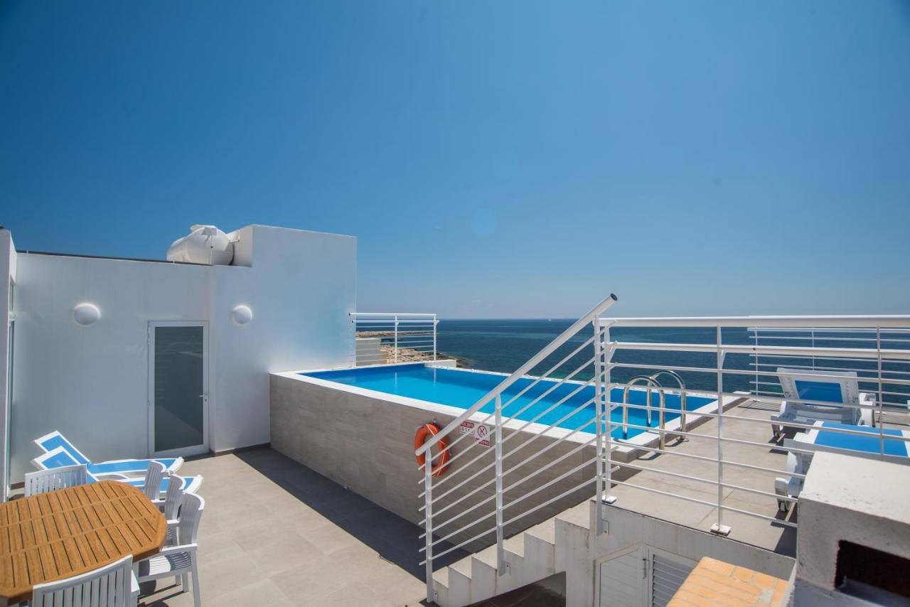 The Sea-Bank Villa Apartments Marsaskala Exterior foto