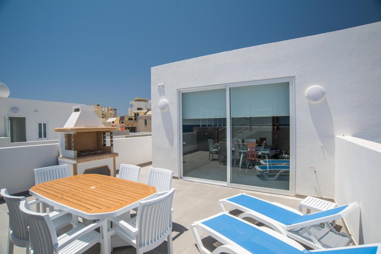 The Sea-Bank Villa Apartments Marsaskala Exterior foto