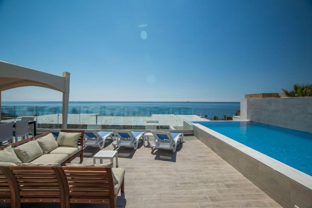 The Sea-Bank Villa Apartments Marsaskala Exterior foto